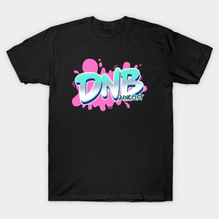 DNB - Junglist Splat (Pink) T-Shirt